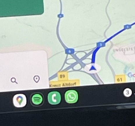 Cloverleaf interchange on the way to Erlangen