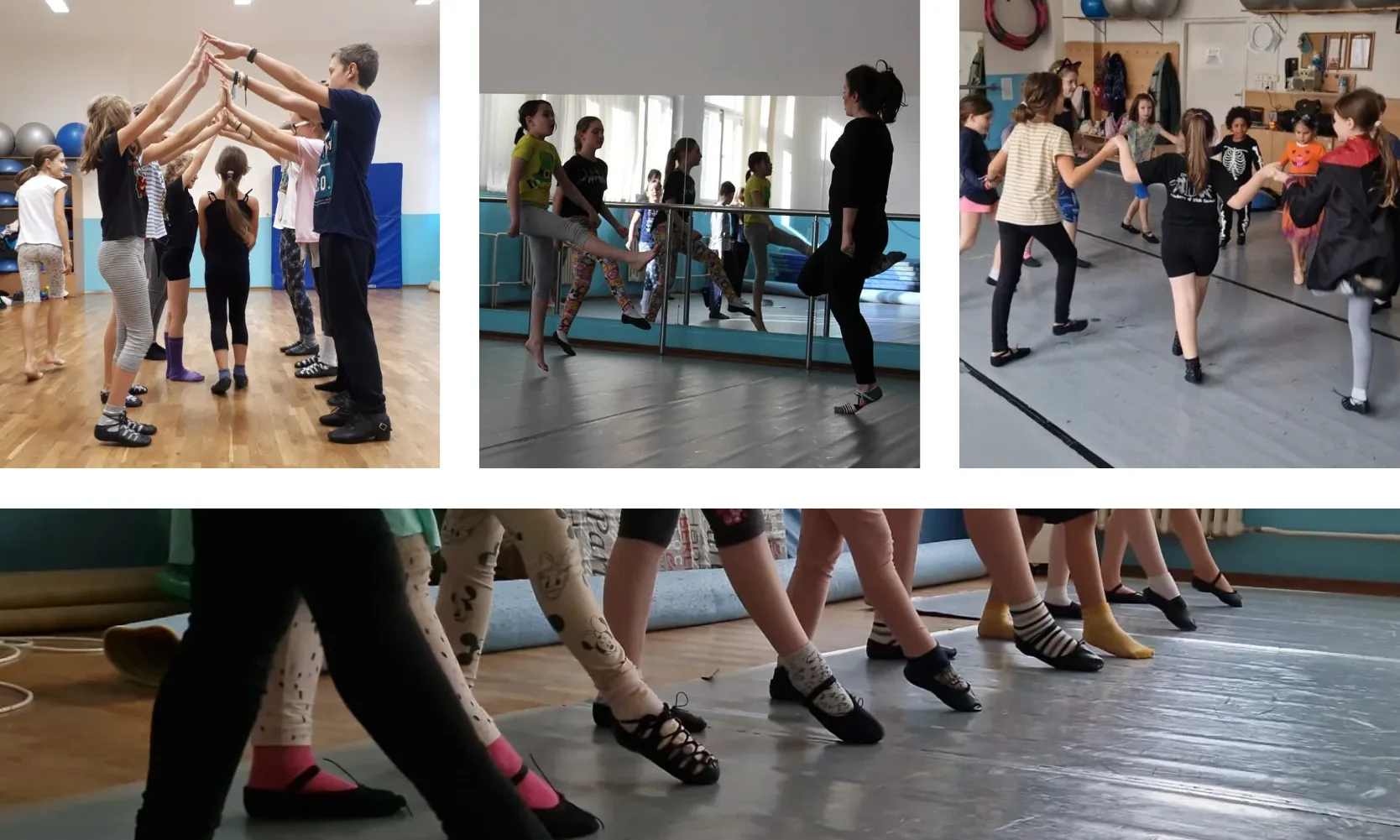 Kids classes in action